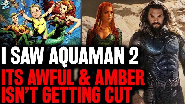 andysignore's tweet photo. "I SAW AQUAMAN 2" - a trusted source confirms the rumors: “Its Awful & Amber Heard Is NOT Getting Removed”- we got more info on those Test Screening Reviews WATCH: https://t.co/2jDSIJ45ZX https://t.co/2LGF4H9iev