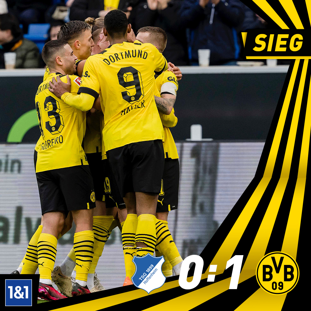 BVB's tweet photo. ✊ A U S W Ä R T S S I E G! ✊ https://t.co/YmQkWFHzSj