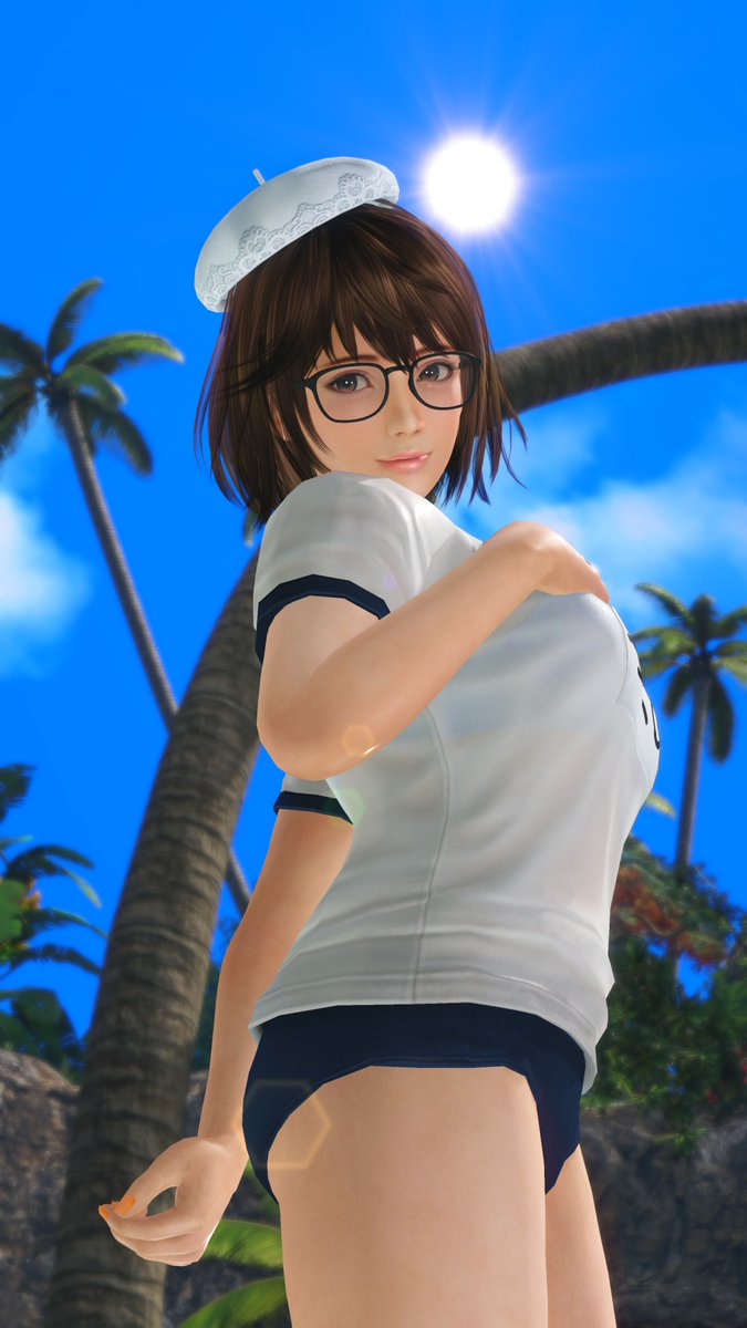 白ベレー使いたくてたまに使うけど、いまいち合う水着が無いんですよねー
#DOAXVV