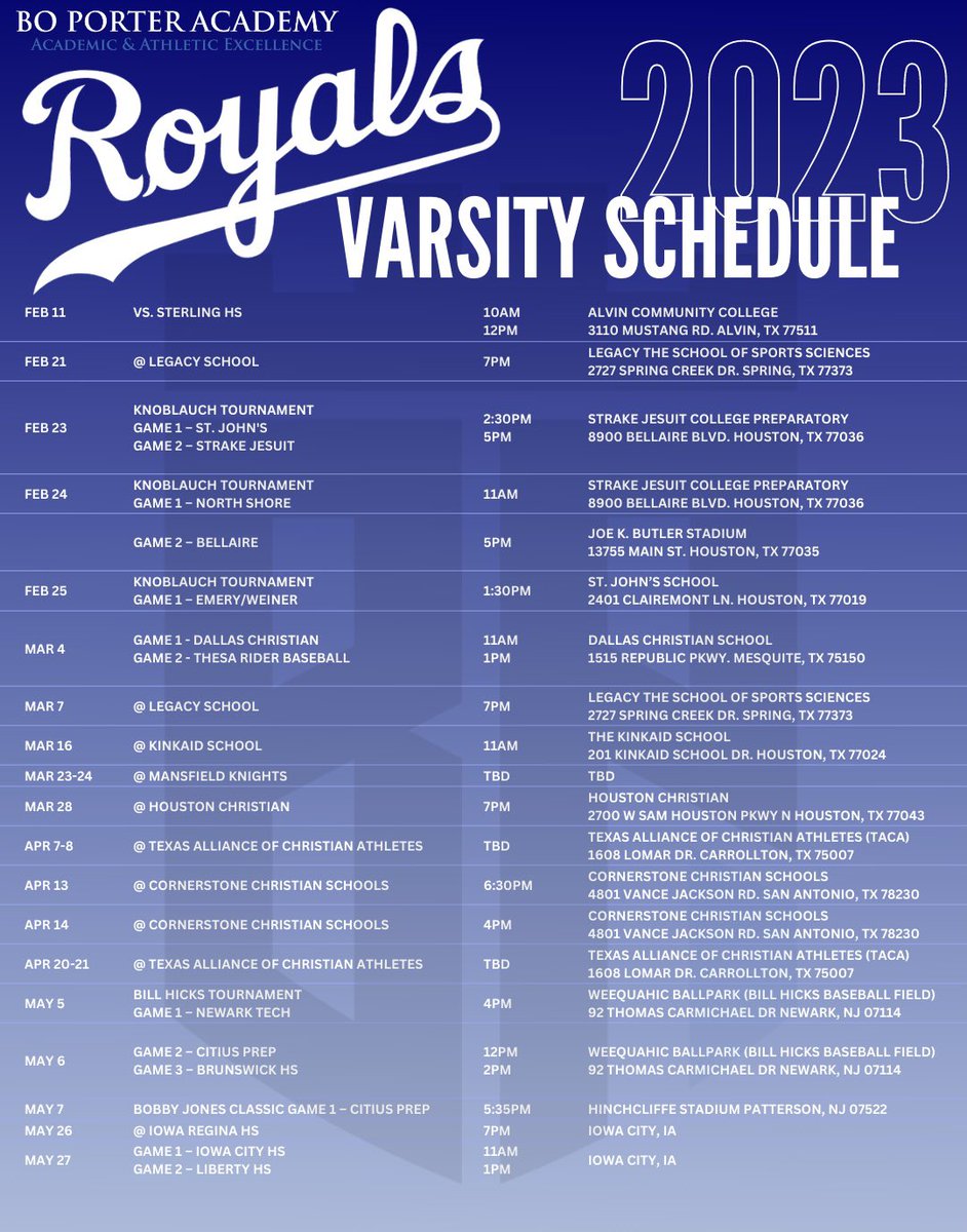 _DMJean5's tweet photo. My last high school baseball season. Come support and see us win! ⚾️💙 #CLASSOF23 #BPAONTOP #SENIOR https://t.co/aHDFu6ovIg