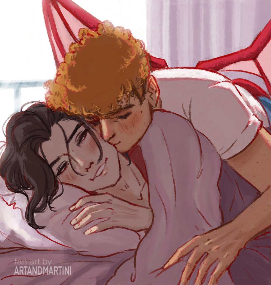 artandmartini's tweet photo. Birthday art for Baz! It's a late but he deserved it
#bazpitch #simonsnowtrilogy #snowbaz https://t.co/nOhVu0oR2F
