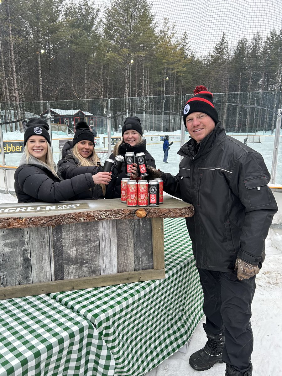 Welcome to Evergreen Craft Ales! Thanks for making a custom Chris Neil beer to celebrate his jersey retirement! Proceeds of sales to Roger Neilson House