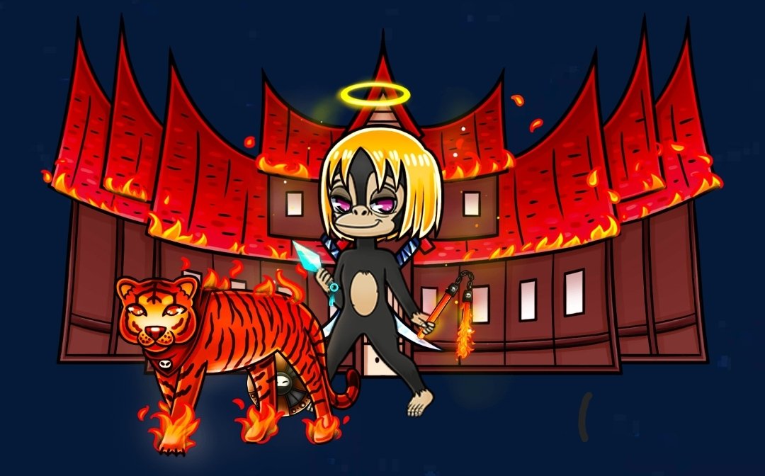 BodhiDub's tweet photo. #HotApe coming in Fast!
COME TRY TO BEAT ME!!!
Let's battle NOW!
Join me in #NFT WAR #game #NinjaFT https://t.co/8HpOXyvU08 https://t.co/gPSaCFRxAX