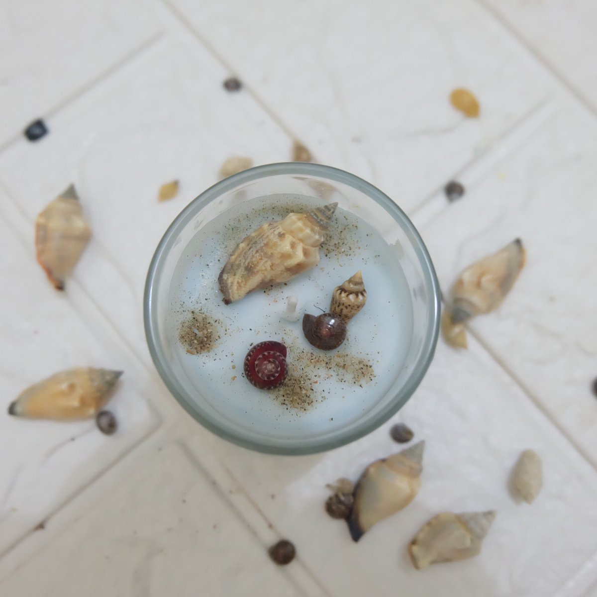 Jual scented candle with dried flower🦋 tweet media