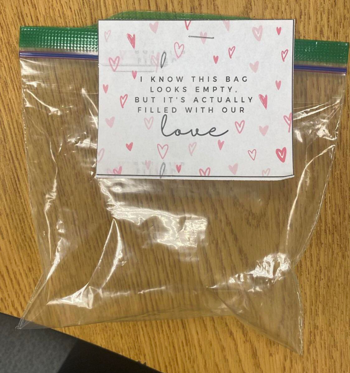 A gift for teacher appreciation day. No better metaphor for how America treats educators.