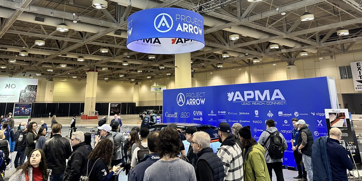 FlavioVolpe1's tweet photo. Watching 🇨🇦s of all ages interact with Project Arrow, listening to them talk about 🇨🇦 &amp; cars, what they like, what they don’t like has me think one thing. 

We hit it right. This car is going to be step one in so many 🇨🇦 journeys. 

Go Team 🇨🇦. https://t.co/DfjyipubyM