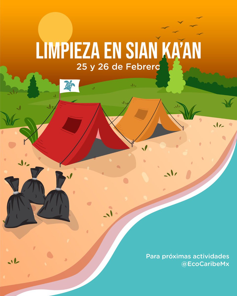 Hoy nos vamos a sian kaan en conjunto con Parley… se llenaron los lugares y estamos muy emocionados