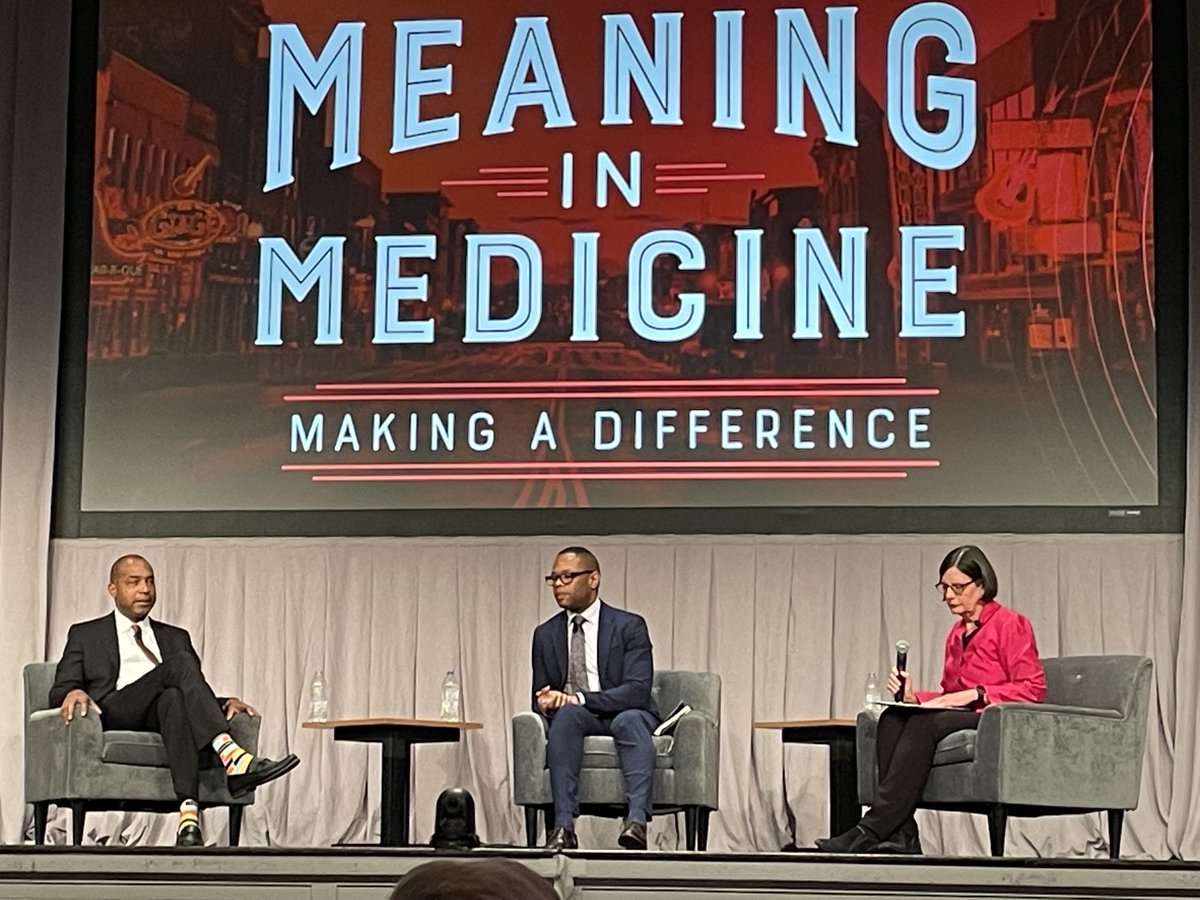 RobertGaiser1's tweet photo. #ACGME2023 - advice from two leaders - Lean in to your patients, experience what they are experiencing -true #MeaninginMedicine ⁦@acgme⁩ https://t.co/I1NxxLkR7U