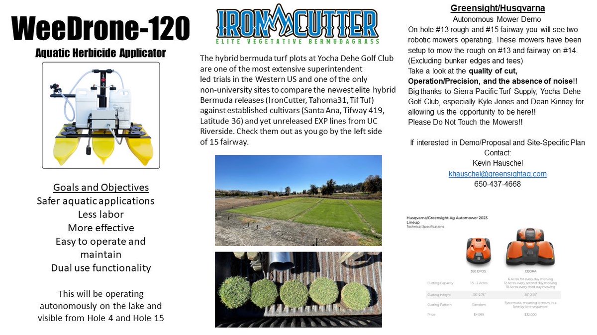 Sierra Pacific Turf Supply (@sierraturf) on Twitter photo For those playing golf next Thursday at our #SierraPacificSpringSymposium check out these items below as you enjoy <a href="/yochadehe/">Yocha Dehe Golf Club</a> <a href="/GreenSightAg/">GreenSight</a> <a href="/MVPGenetics/">MVP Genetics</a> <a href="/seafloorsystems/">Seafloor Systems</a> <a href="/RyanSNichols/">Ryan Nichols</a> For those playing golf next Thursday at our #SierraPacificSpringSymposium check out these items below as you enjoy <a href="/yochadehe/">Yocha Dehe Golf Club</a> <a href="/GreenSightAg/">GreenSight</a> <a href="/MVPGenetics/">MVP Genetics</a> <a href="/seafloorsystems/">Seafloor Systems</a> <a href="/RyanSNichols/">Ryan Nichols</a>