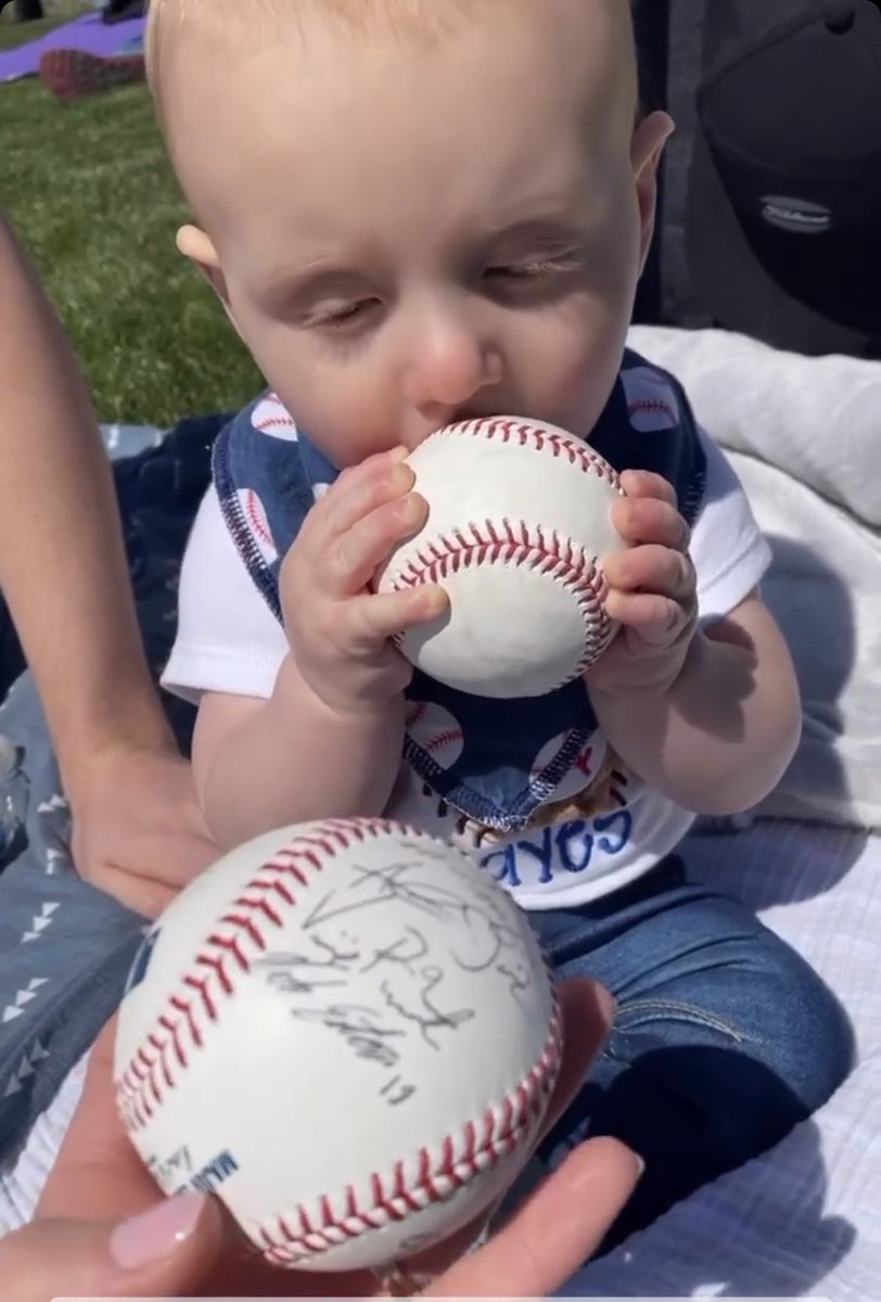 Hayes had a heck of a first day ever at the ballpark! ☀️

Will definitely be a second home soon 💪🏼