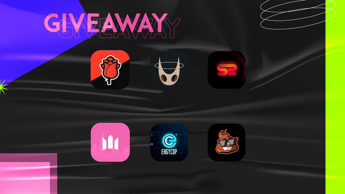 HUGE GIVEAWAY 🟡2x @ScarletProxies 2GB resi ⭕2x @HollowProxies 2GB resi 🟣2x @SneakerSquadX Monthly 🟢2x @GothamGroup Monthly 🟡1x @EasyCopBots SSX Monthly 🟢1x @The_Shit_Bot Monthly TO ENTER: 🔶FOLLOW ALL 🔶RT 🔶TAG 2 Winners Picked in 48h!