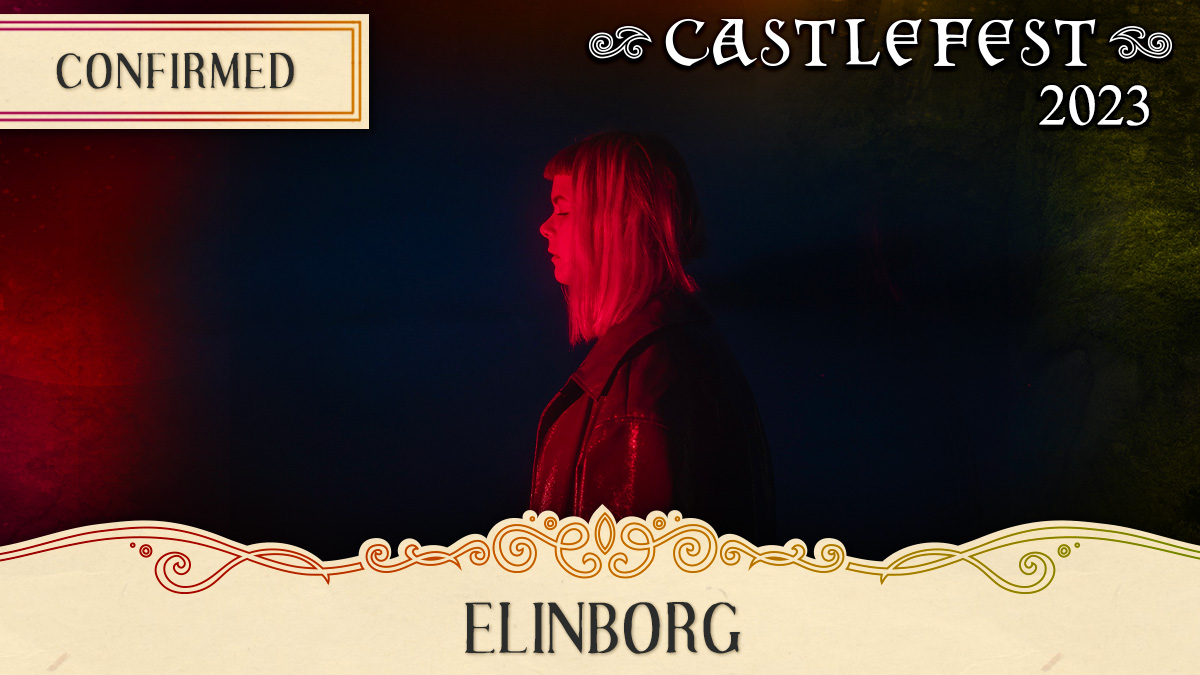 Castlefest's tweet photo. @Elinborg 's music can be described as ‘dark electro pop’. Her melancholic voice floats through soundscapes of dark synths and electronic beats. She draws us into her emotional world, singing about unattainable love and deep longing. 

More info: https://t.co/iWk638ttQI https://t.co/VmxfQantnM