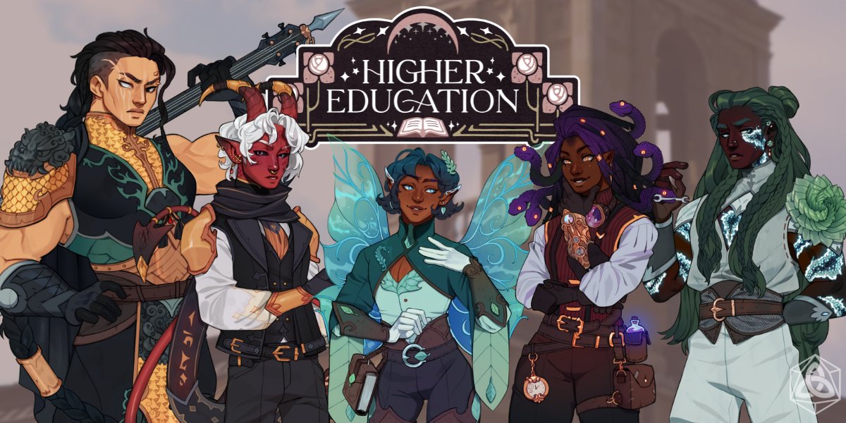 StrixHigherEd's tweet image. ✨FINALE TODAY✨

We will be live an hour early at ‼️2 pm ET‼️ with the 4-hour SEASON ONE FINALE of #HigherEdRPG!

The dominoes have all been set up and if even one of them falls during Stag's Ascension Ball everything will surely come crumbling down.

vana.tv