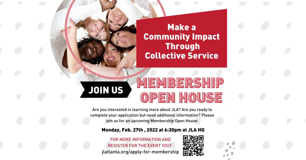 Don't miss this event! Are you interested in learning more about JLA? Are you ready to complete your application but need additional information? Please join us for an upcoming Membership Open House on Feb. 27th at JLA HQ at 6:30 pm.

#JLAinAction #JLA106 #openhouse