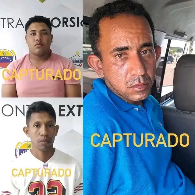 InforTvenezuela's tweet photo. Capturan a otros 3 implicados en el ataque a tiros en la carniceria y al supermercado en Maracaibo el pasado 18 de febrero,que dejo multiples heridos y una persona fallecida.
Uno es oficial de poliZulia y otro murió al resistirse a ser capturado.
Tambien fue "Capturada" la moto. https://t.co/gvLae6Kokb
