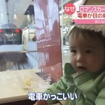 鉄道ファン(1)のテロップにツボる!？大人顔負けの鉄道ファン1歳。