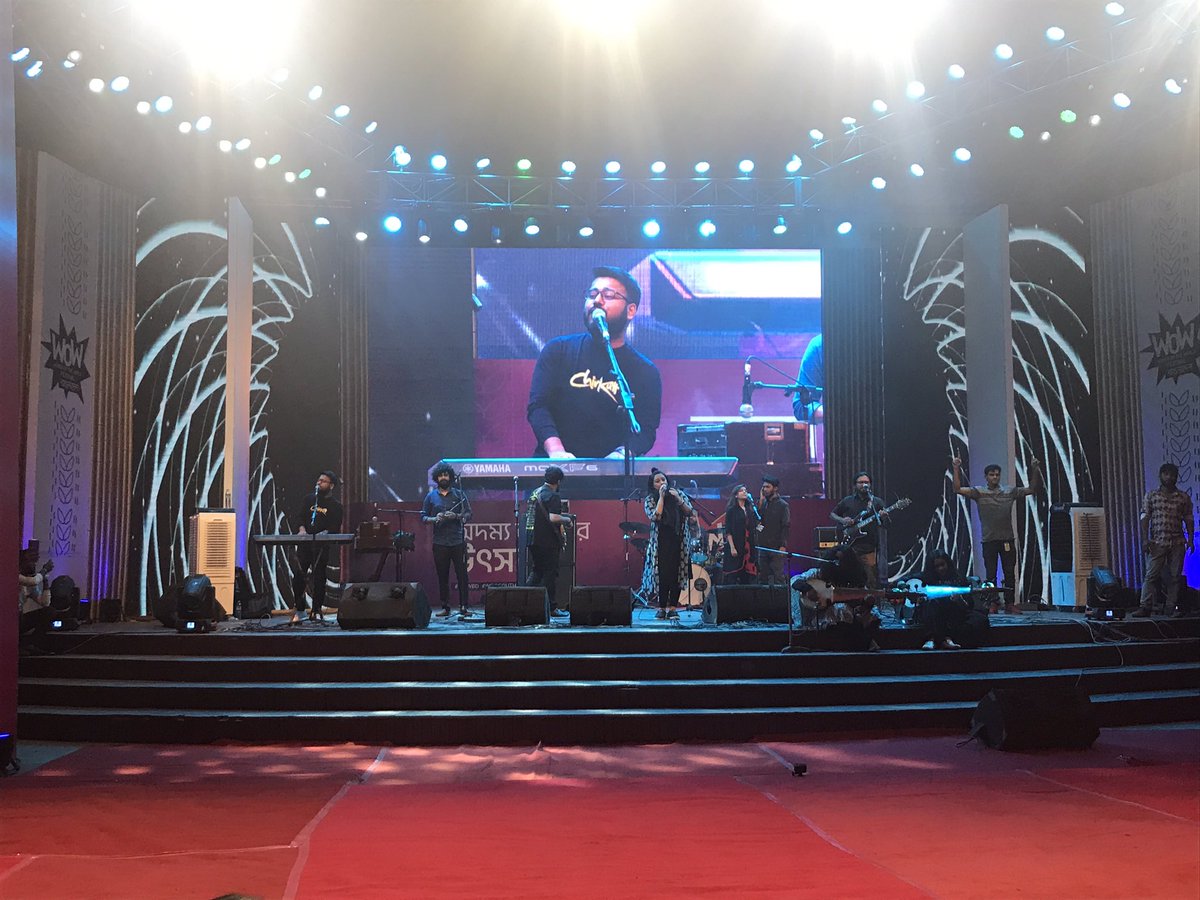 #Khiyo and #Chirkutt providing a fantastic finale for WOW 🇧🇩Bangladesh 2023 #BritishCouncil