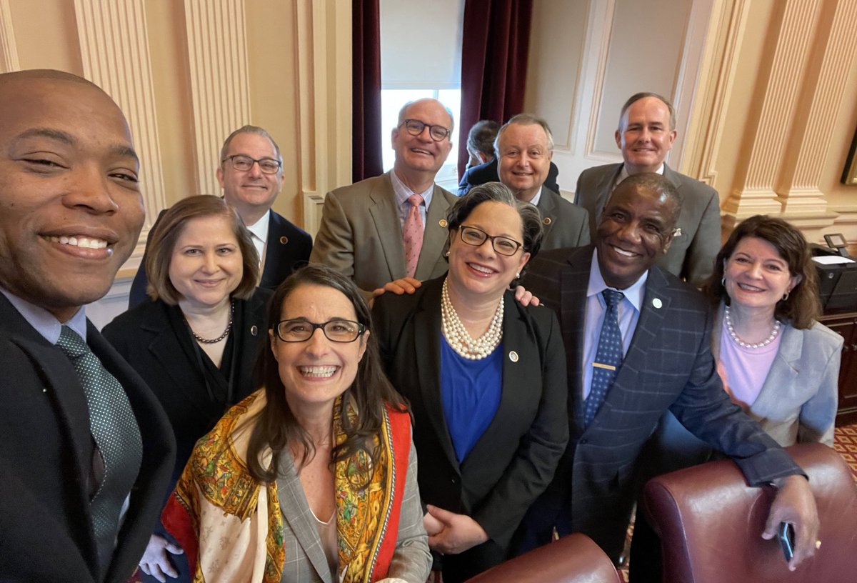 The Corner Caucus and friends one last time! #VALeg