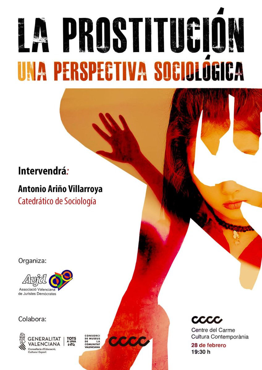 AVJD_'s tweet photo. Os esperamos el próximo martes 28 de febrero en el @centredelcarme 

Entrada libre hasta completar aforo. https://t.co/0Hsxo0b4pf