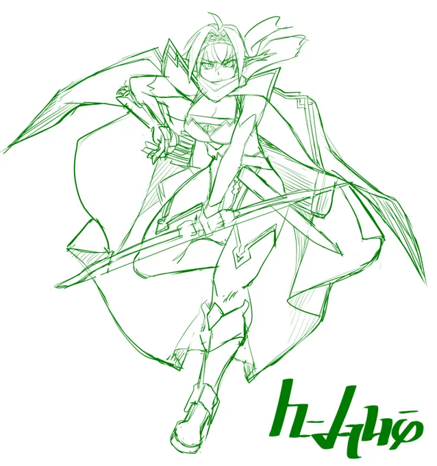 オリキャラwip 