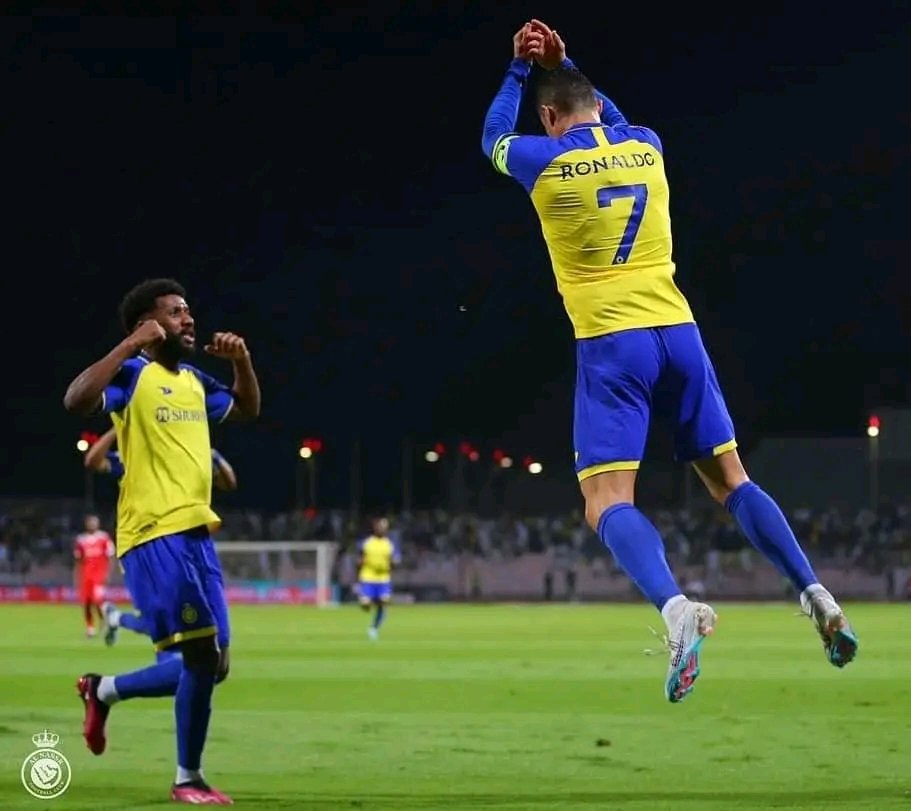 FBN150's tweet photo. CRISTIANO RONALDO HAS SCORED TWO HAT TRICKS IN HIS LAST THREE AL NASSR GAMES
#CR7𓃵
#CRISTIANORONALDO https://t.co/m5RBLLUkNw