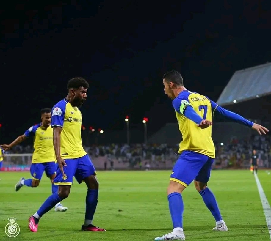 FBN150's tweet photo. CRISTIANO RONALDO HAS SCORED TWO HAT TRICKS IN HIS LAST THREE AL NASSR GAMES
#CR7𓃵
#CRISTIANORONALDO https://t.co/m5RBLLUkNw