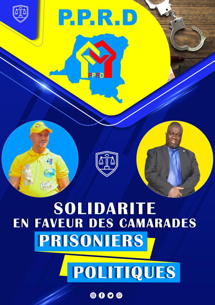 ArseneK2's tweet photo. 🇨🇩#RDC/Rappel :#JimmyKitenge , #MomoMulapu ; des prisonniers politiques du Président sortant #FelixTshisekedi. https://t.co/4dfpMpk1d4