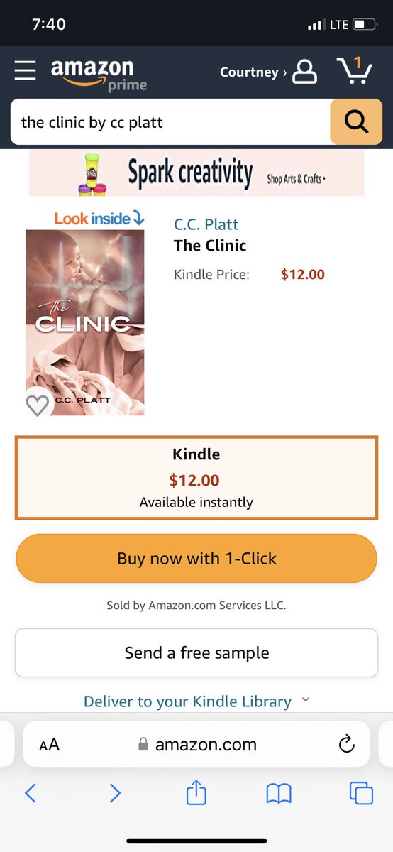 Hello everyone!! It’s finally available!! You can now order my book, The Clinic. 

If you’re interested, you can order a digital or print copy from Dorrance bookstore online. You can also get a digital copy from Amazon. Thanks! 😊