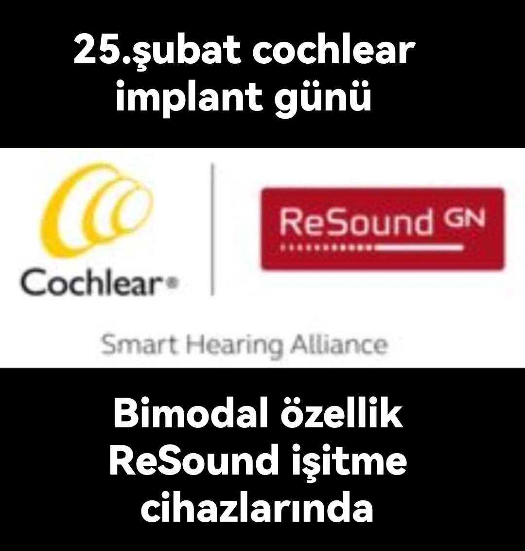 earslanarslan's tweet photo. Bugün dünya koklear implant günü
Tüm koklear implant kullanıcılarımızın ve onlara bu teknolojiyi ulaştıran hekimlerimizin koklear implant günü kutlu olsun...
#Cochlear #ReSound #bimodal
https://t.co/aGpLdmfYRj https://t.co/ncjOp8k39U
