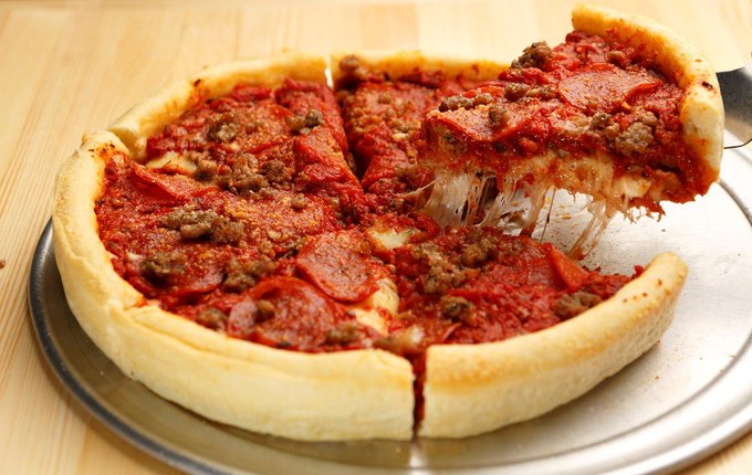 デビルクラフトのシカゴ🍕久しぶりに食べたいですね… 