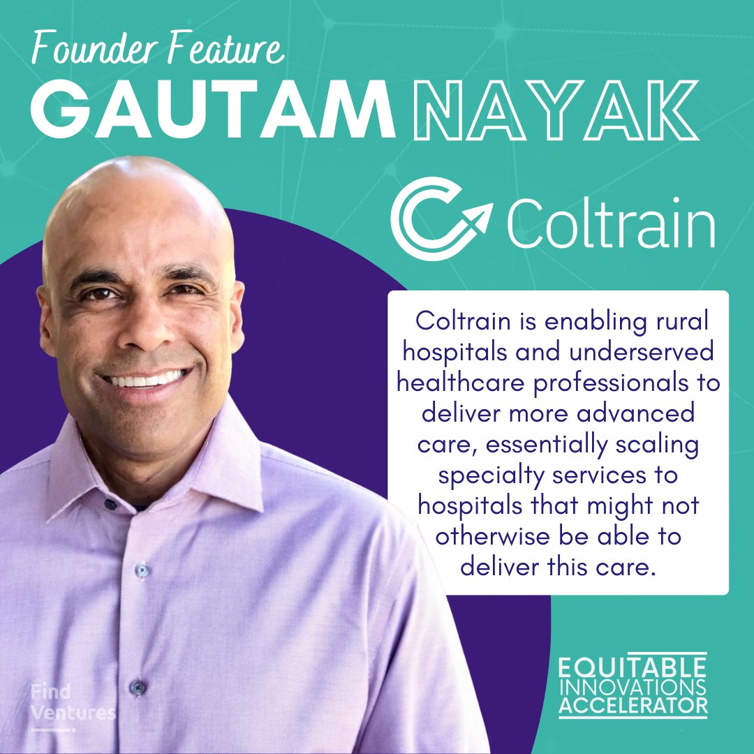 🤝Meet EIA cohort member Gautam Nayak, Co-Founder and CEO of Coltrain. Coltrain is a free and secure mobile app that helps medical providers collaborate.

✨ Read about how Coltrain started and his inspiration.

📖 Read it here -&gt; bit.ly/FVFounderGautam

#tech #startup #founder