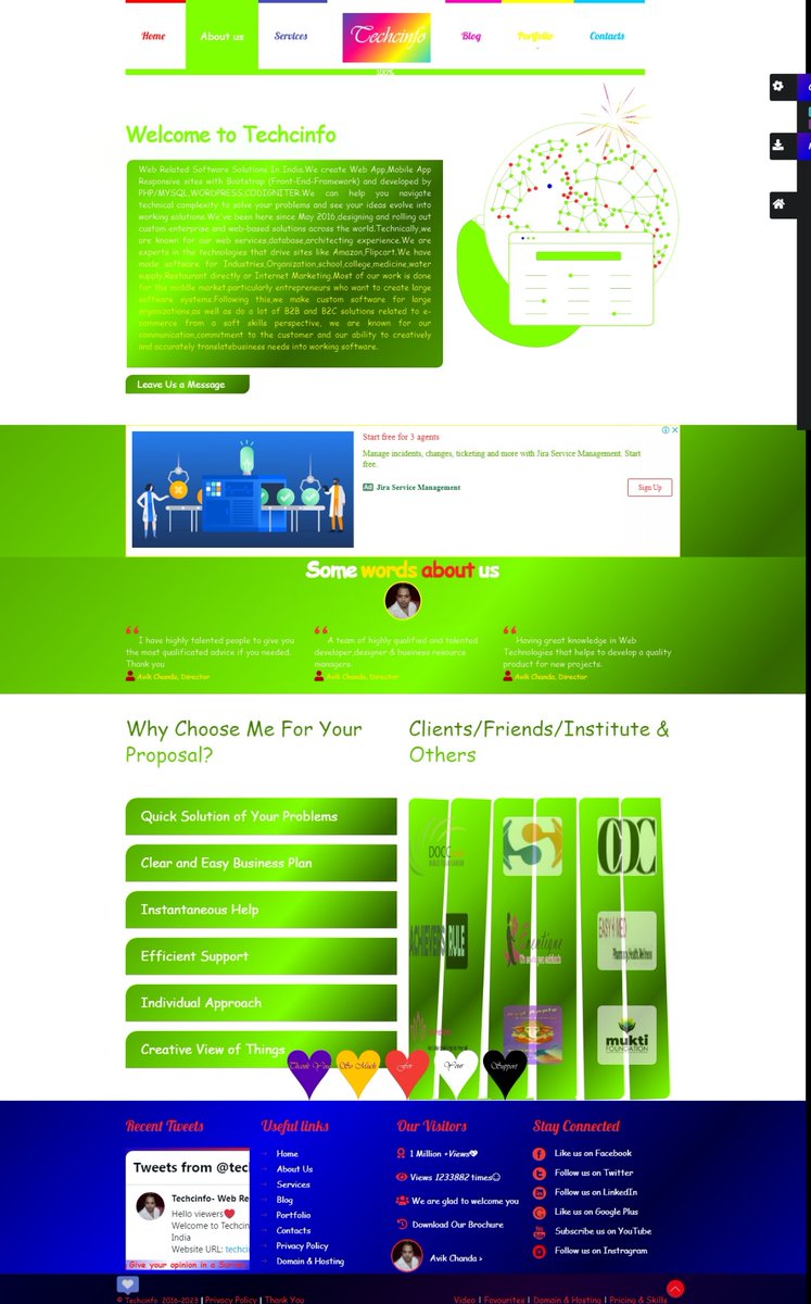 techcinfo1's tweet image. Hello viewers❤️
Welcome to Techcinfo - Web Related Software Solutions In India
Website URL: techcinfo.com