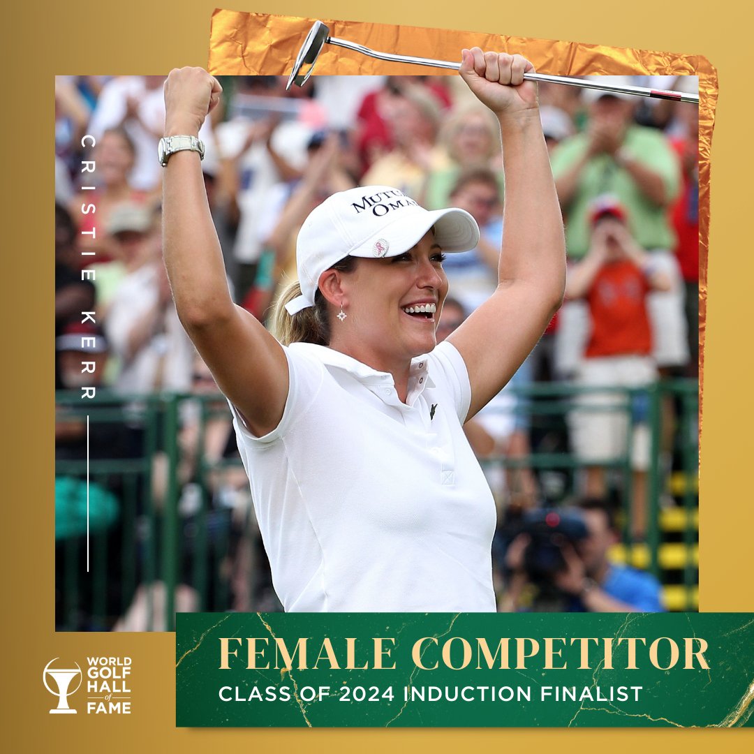 GolfHallofFame's tweet photo. @CKGolferChic is an outstanding American professional golfer who has a total of 20 wins during her career.

She won her first major championship in 2007 with the @uswomensopen and a second at the @KPMGWomensPGA in 2010. https://t.co/ON1Kb90cb6
