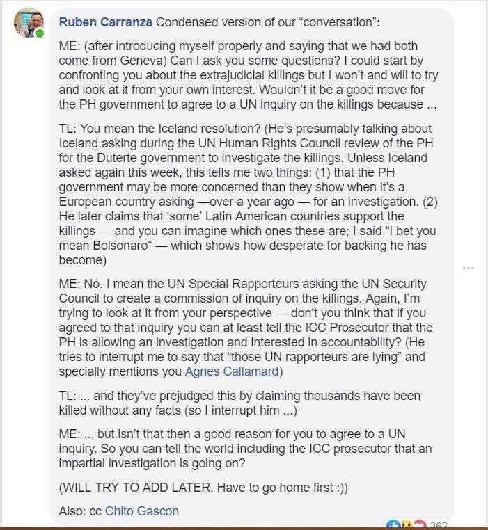 Ruben Carranza tweet media