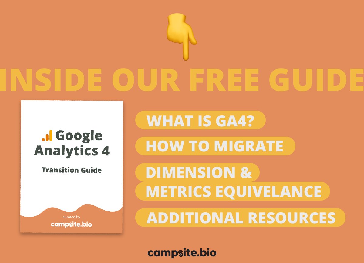 Google Analytics 4 will be your only Google web analytics option starting July 1st!

Curious what GA4 has to offer, want to keep running all of your critical reports? We spent 50+ hours compiling this guide to save you time and ensure a smooth transition.
cmplnk.to/7peh5bo
