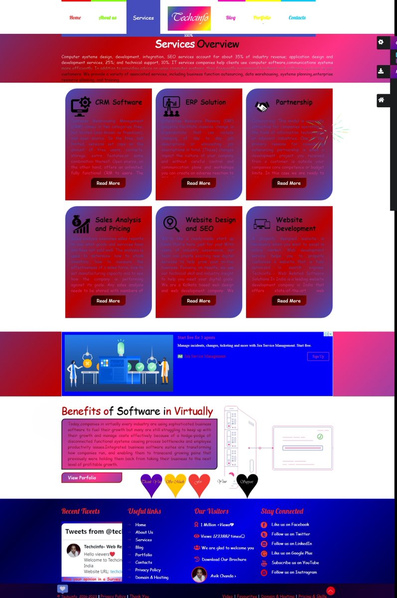 techcinfo1's tweet image. Hello viewers❤️
Welcome to Techcinfo - Web Related Software Solutions In India
Website URL: techcinfo.com