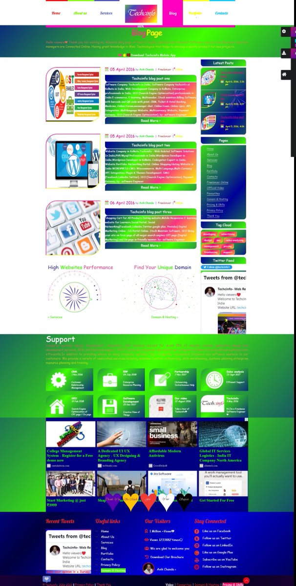 techcinfo1's tweet image. Hello viewers❤️
Welcome to Techcinfo - Web Related Software Solutions In India
Website URL: techcinfo.com