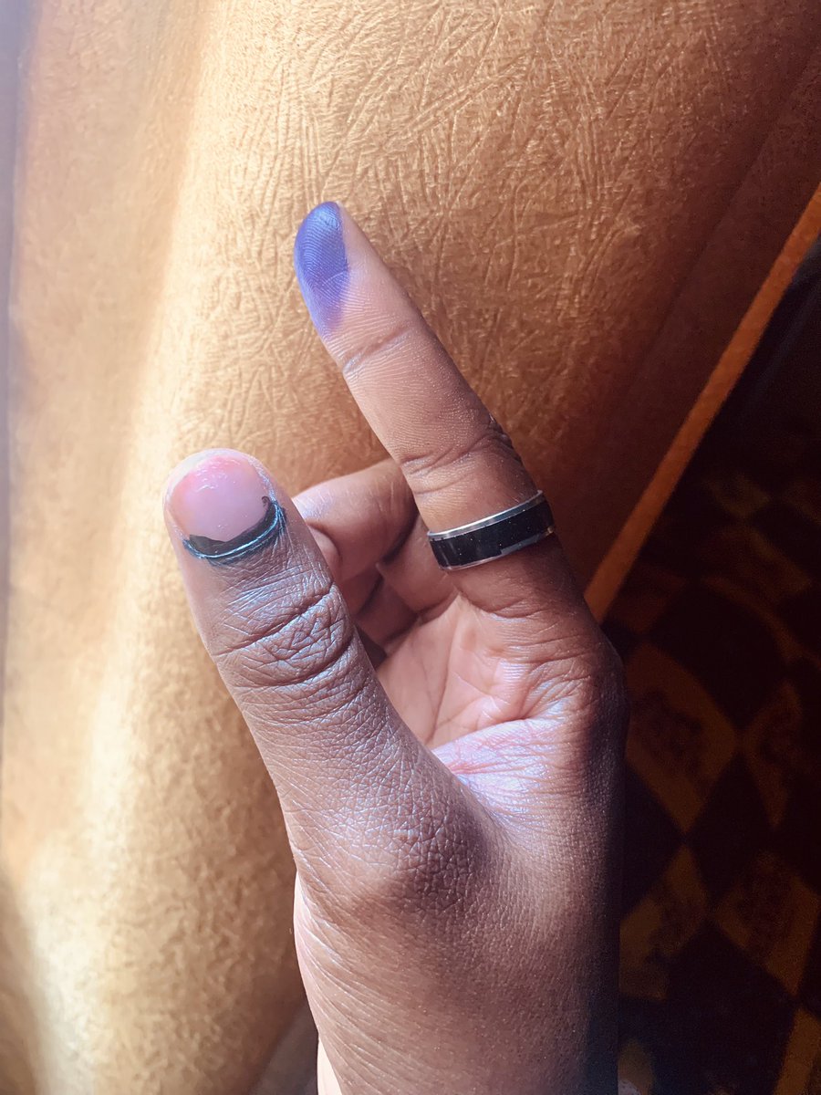 Done 🗳️ #NigeriaDecides2023 #Raisinghervote #hervotehervoice