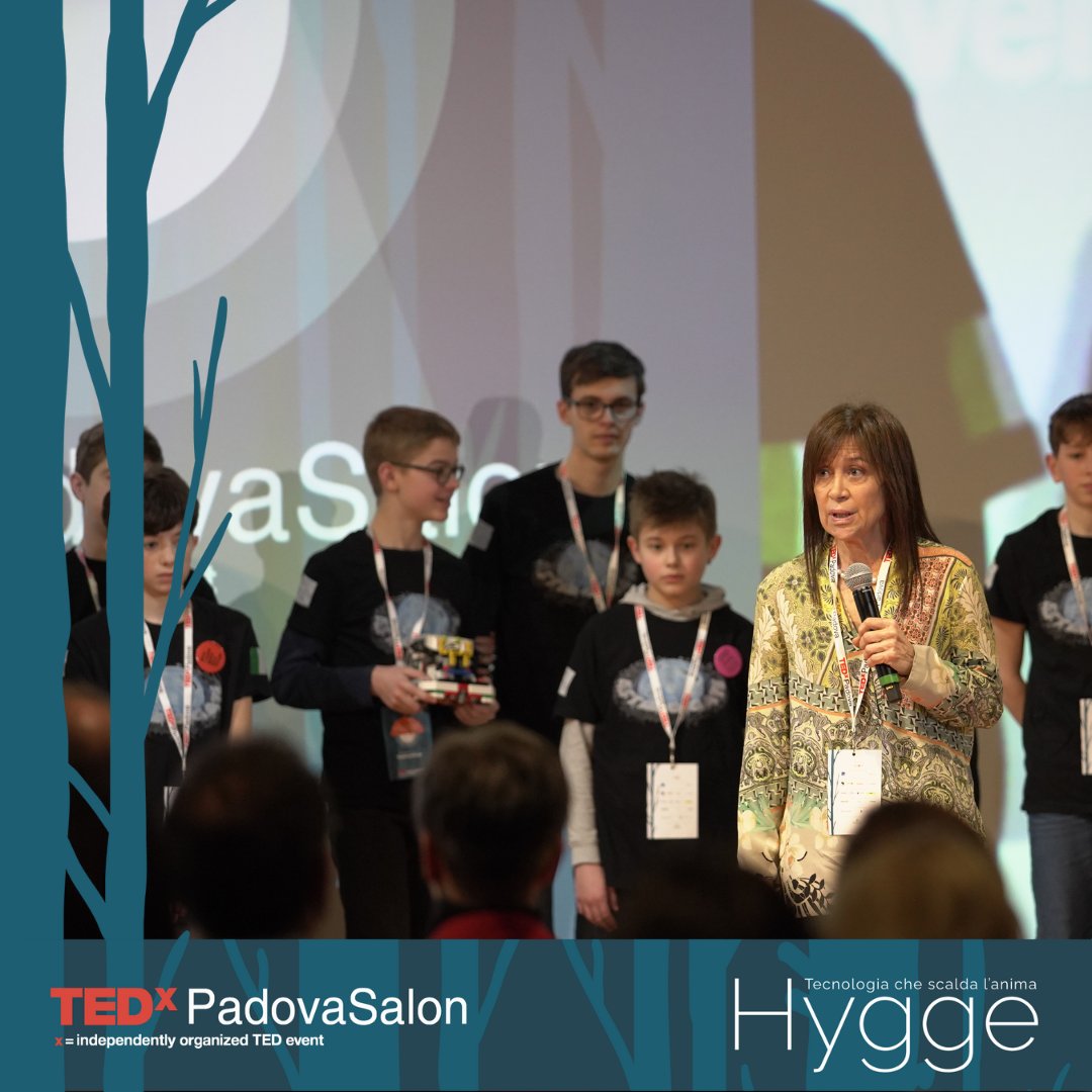 TEDxPadova's tweet photo. Tornano sul palco i ragazzi del team Gate Italy, squadra di giovani talenti dai 9 ai 16 anni che hanno rappresentato l'Italia alla competizione di robotica First Lego League a Rio De Janeiro.
#TEDxPadova #TEDxPadovaSalon #Nice #NiceForYou #TheNicePlace #Hygge @thenicegroup https://t.co/ONi71VOjtd