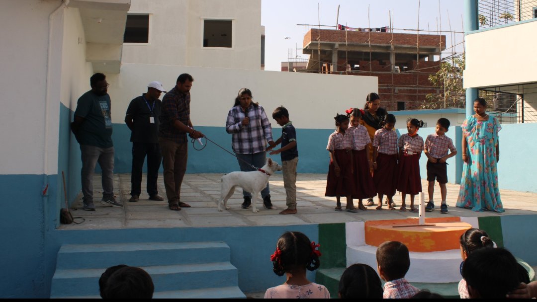 DCManikondaGHMC's tweet photo. Awareness program conducted on stray dogs at ZP primary school.
@arvindkumar_ias @KTRBRS @cdmatelangana @CollectorRRD @Prateek_JainIAS https://t.co/ONMpBHseYs