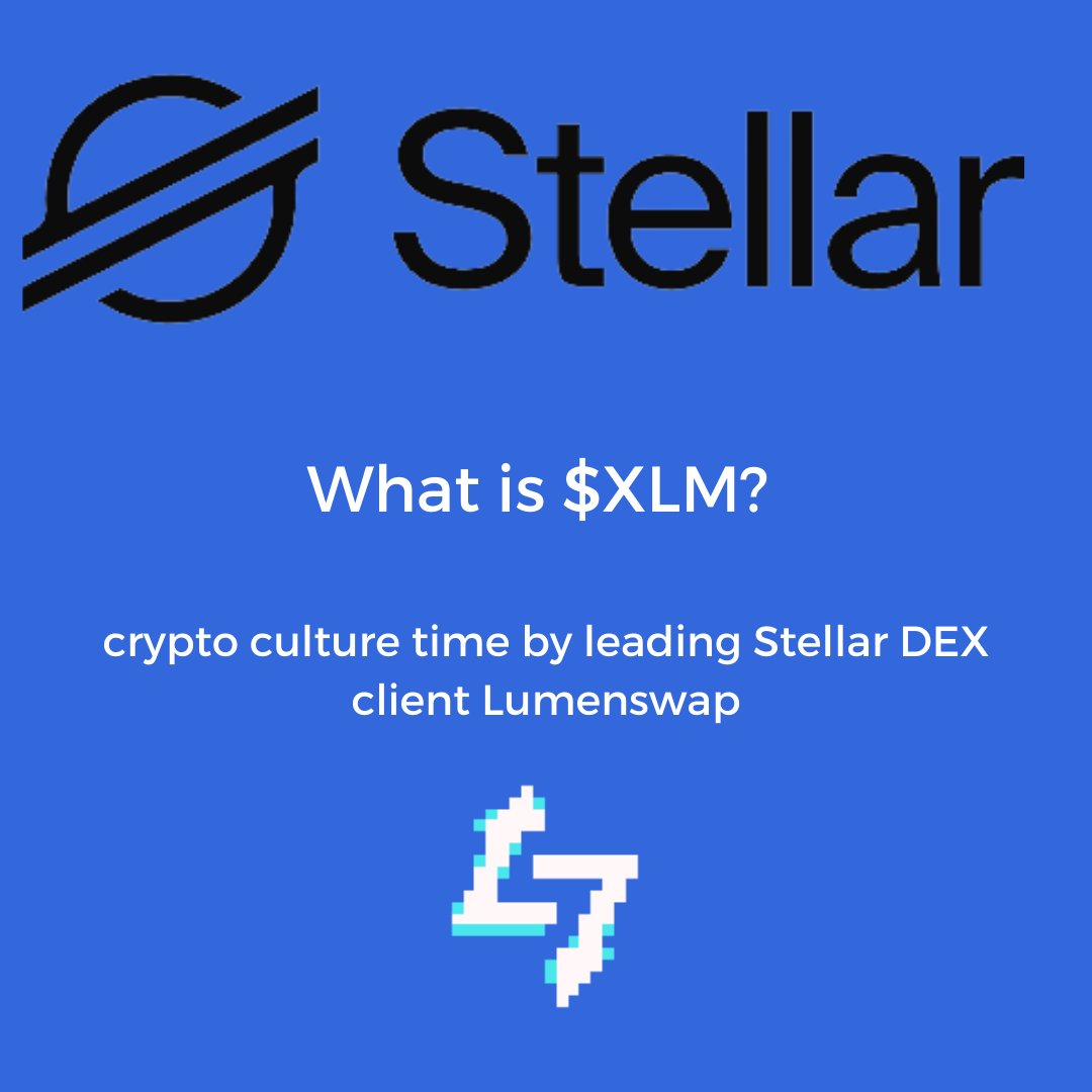 1/ Hey #crypto community, today I want to talk about $XLM - the native cryptocurrency of the Stellar blockchain. Let's dive in! #xlm #Stellar  👇🧵#blockchain