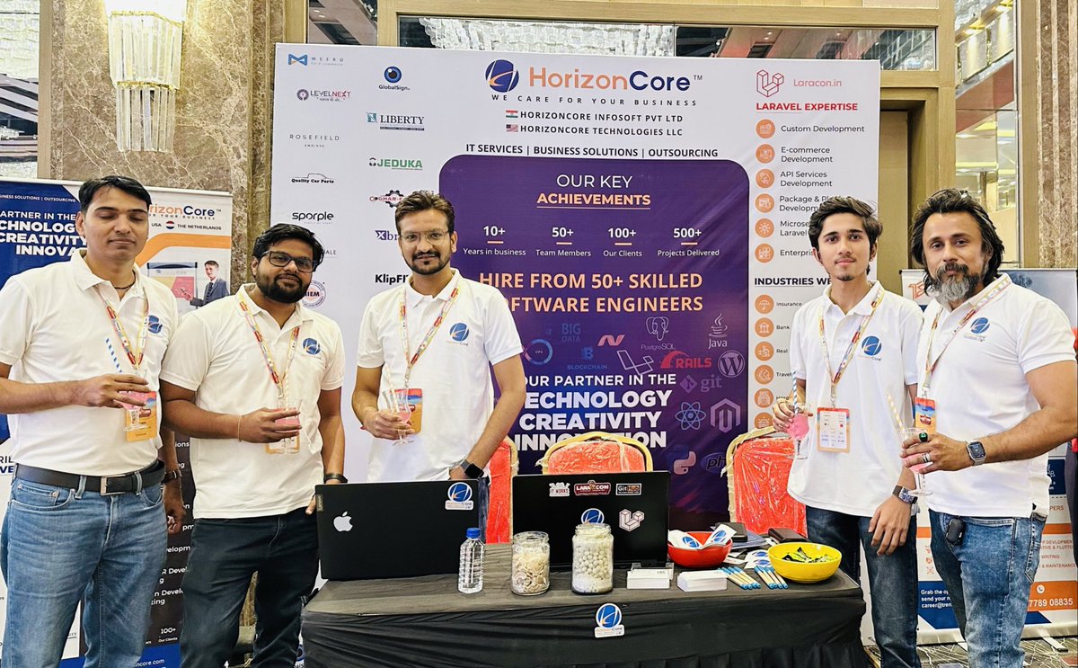 horizoncore's tweet image. Have stronger opportunities to learn more, networking and much more. Thanks to @vishal_viitor! @LaraconIN
Stay tuned for updates!
#LaraconIN #LaraconIndia2023 #laravelcommunity #laravel #HorizonCore #LifeAtHorizonCore