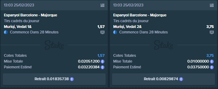 SoccerLiveFR's tweet photo. On joue simple aujourd'hui et on arrête de perdre sur des joueurs de seconde zone...

⚽️📺🇪🇸 Espanyol 🆚 Majorque  :

📍#Muriqi sec 1 &amp; 2 tirs cadrés

#TeamParieur #LaLiga #RCDE #EspanyolRCDMallorca #Stake 

Toujours le suivi disponible ici : https://t.co/Y6e4Zg5hhD https://t.co/V4eRUJHKYh