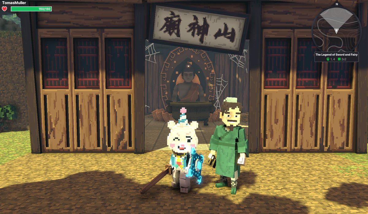 TomasMu05885113's tweet photo. @TheSandboxGame I found the abandoned house in The Legend of Sword and Fairy! ⚔️ #LunarNewYearTSB https://t.co/i90ErljuAb