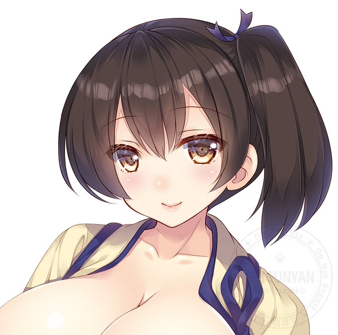 サークルカットのために久しぶりに加賀さん描きましたφ('ᴗ'」) 