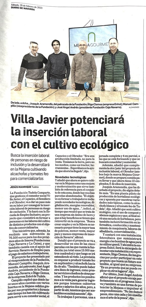 𝐅𝐮𝐧𝐝𝐚𝐜𝐢𝐨́𝐧 𝐓𝐮𝐝𝐞𝐥𝐚 𝐂𝐨𝐦𝐩𝐚𝐫𝐭𝐞
 promueve la inclusión e igualdad social, ayudando a muchas personas. 

Si puedes, coopera con <a href="/VillaJavierInfo/">Villa Javier</a> 

<a href="/FundCajaNavarra/">FundaciónCajaNavarra</a>
 <a href="/migrantes_na/">Navarra de Colores - Nafarroa Koloretan</a> <a href="/educacion_na/">Educación-Hezkuntza</a>