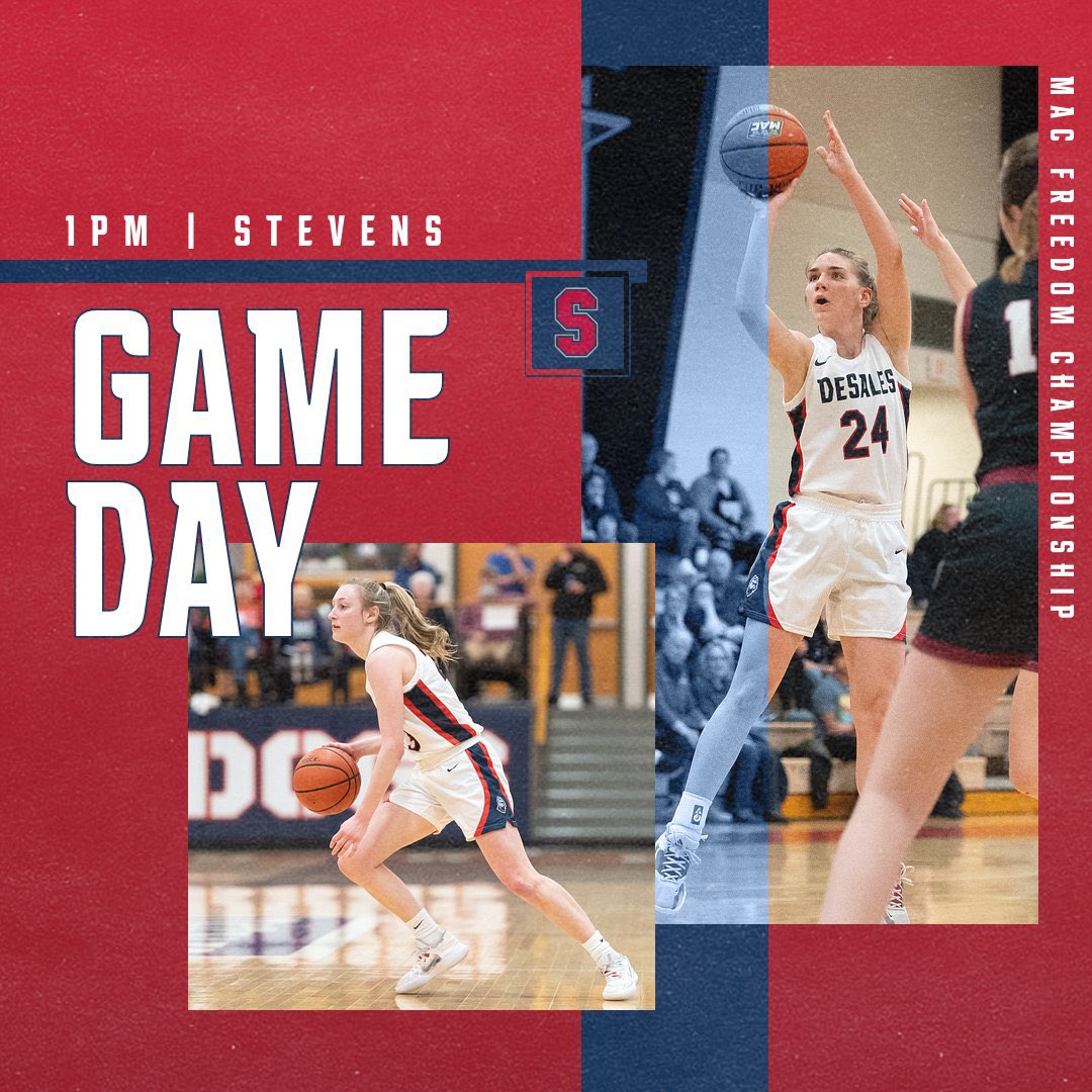 It’s MAC Championship game day! We tip off at 1:00 vs. Stevens, see you there! 

Go dawgs! 🐶🐾