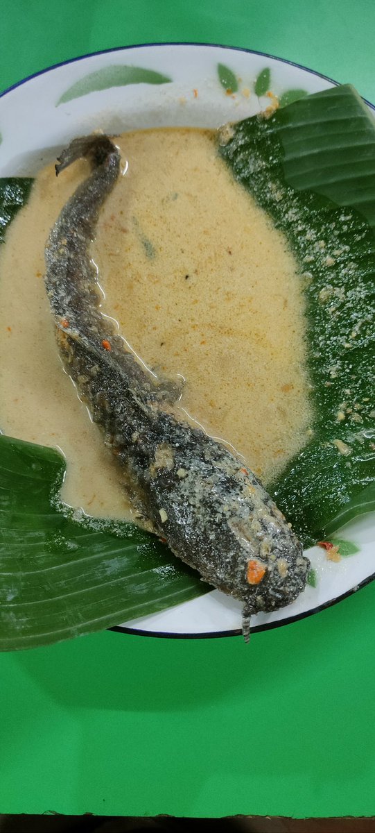 Waktu di Jogja nggak sempat coba Mangut Lele. Akhirnya ke Kedai Rukun Yakarta siang tadi, terima kasih DHKH