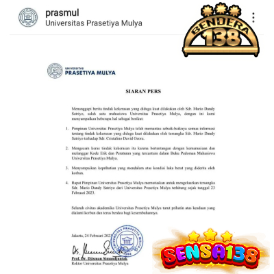 EarnOnlineFr's tweet photo. Surat surat terbuka dari sekolah , universitas dan orang tua dari mario dandy 

https://t.co/xSGEGBBeRh 
https://t.co/gMlR0Xrnc4

#agnesgracia #mariodandy #davidansor #trending #trendingtwitter #davidviral #bendera138 #sensa138 https://t.co/stxeeWm6iL
