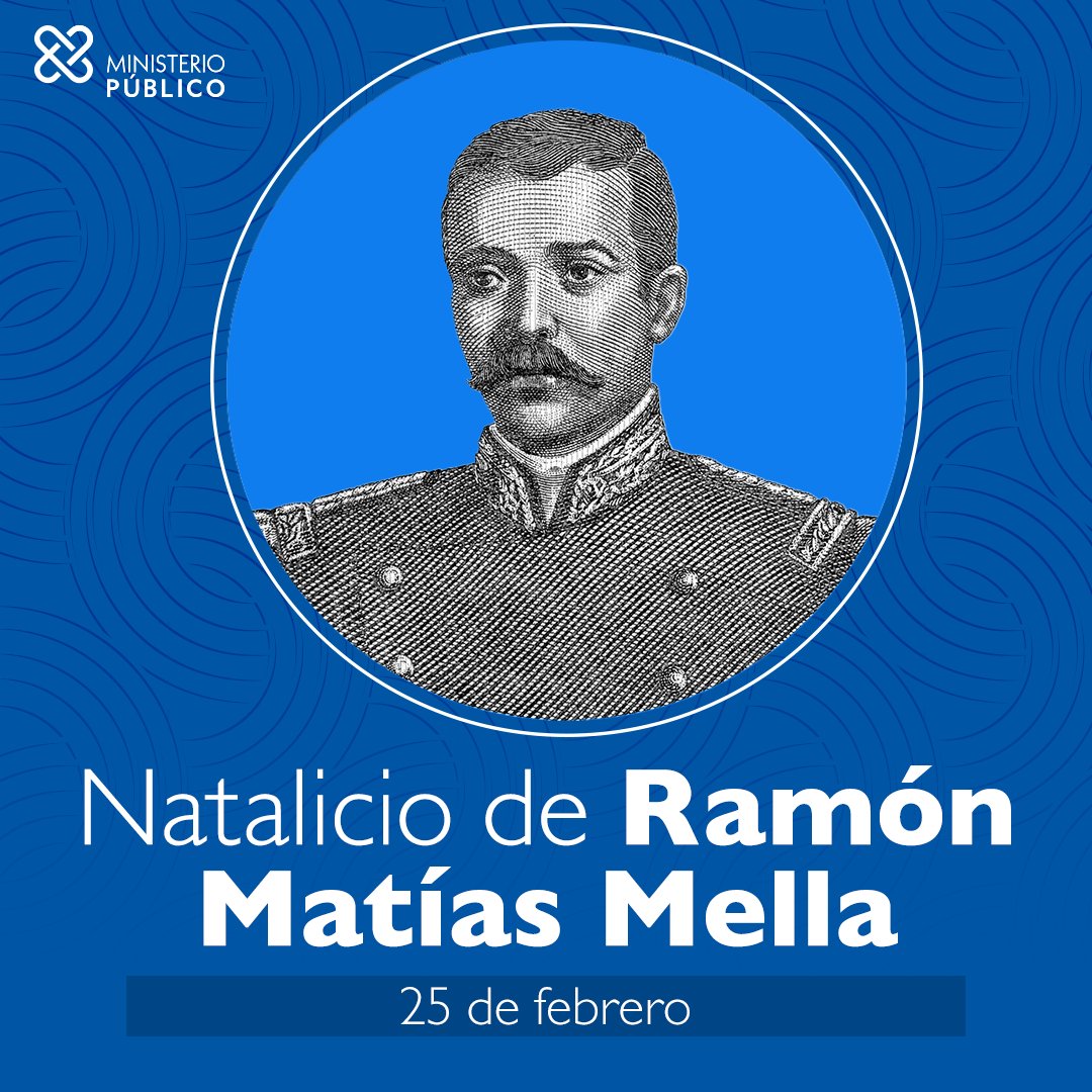 Hoy conmemoramos el 207 aniversario del nacimiento Ramón Matías Mella, Padre de la Patria y líder de nuestra Independencia. ¡Loor a su memoria! 
#DíaDeMella